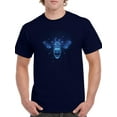thumbnail image 1 of Neon Bee T-Shirt Men -Image by Shutterstock, Male XX-Large, 1 of 4