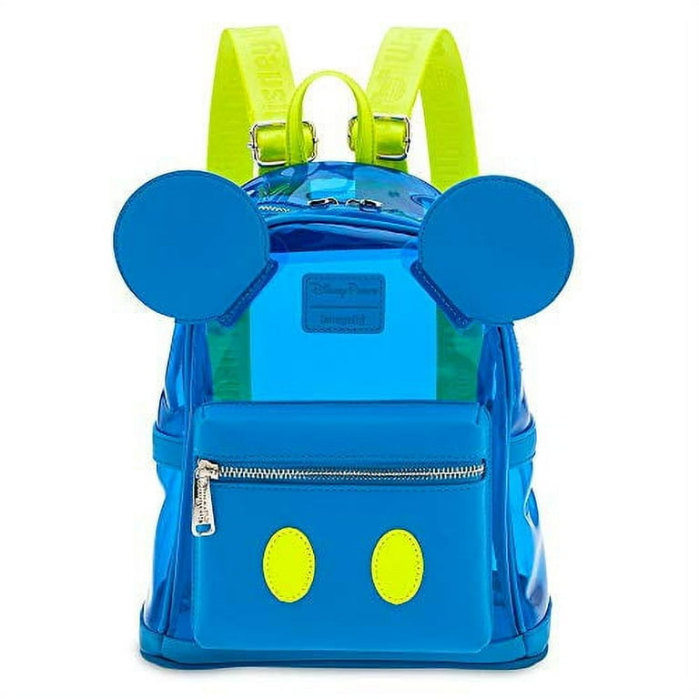 Neon Blue And Yellow Mickey Ears Backpack Walmart