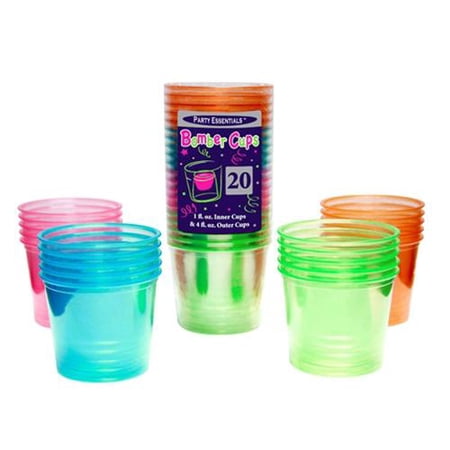 Neon Bomber Cups