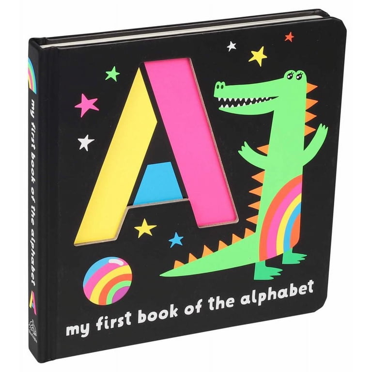 Neon Books: My First Book of the Alphabet (Board Book) - Walmart.com