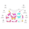 thumbnail image 1 of Neon Butterfly Sports bra (White, S), 1 of 1