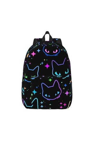 Bolso De Gato Realista Coloranimal Mochilas Escolares Para Meninas Kids Canvas School Backpack Mochila De Gato Para Niña