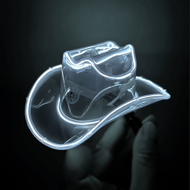 Neon Cowboys® Mini Cowgirl Hat, Light up Cowboy Hat Gifts 