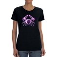 thumbnail image 1 of Neon Crab Shaped T-Shirt Women -Image by Shutterstock, Female 3X-Large, 1 of 4