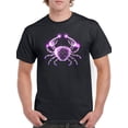 thumbnail image 1 of Neon Crab T-Shirt Men -Image by Shutterstock, Male 4X-Large, 1 of 4