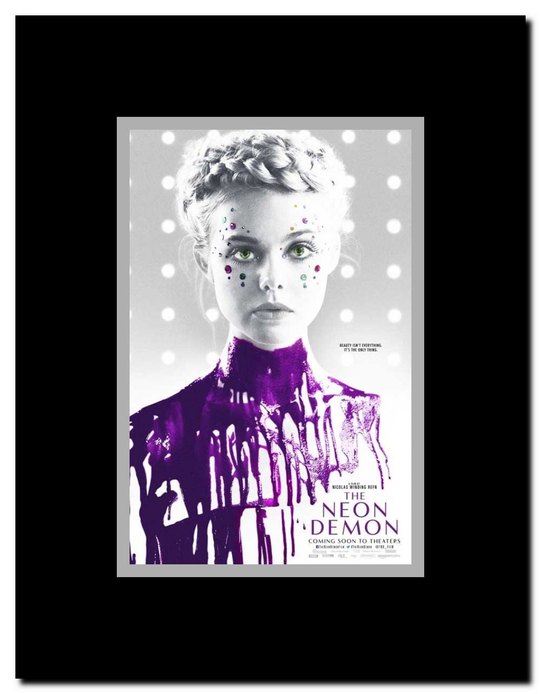 Neon Demon Framed Movie Poster