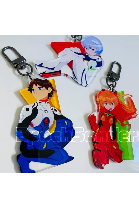 Neon Evangelion Keychains