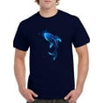 thumbnail image 1 of Neon Fish T-Shirt Men -Image by Shutterstock, Male Large, 1 of 4
