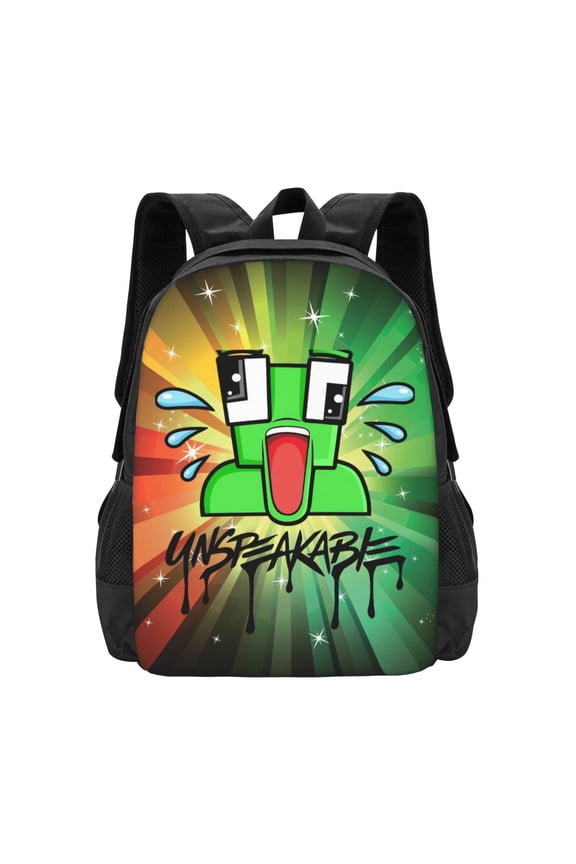 Neon Gaming Frog Graphic Laptop Backpack, Water Resistant Oxford Cloth Business & Work Commuter Rucksack, 16.5"