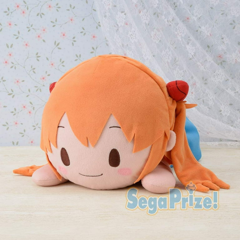 Neon Genesis Evangelion Asuka Mega Jumbo Nesoberi Plush