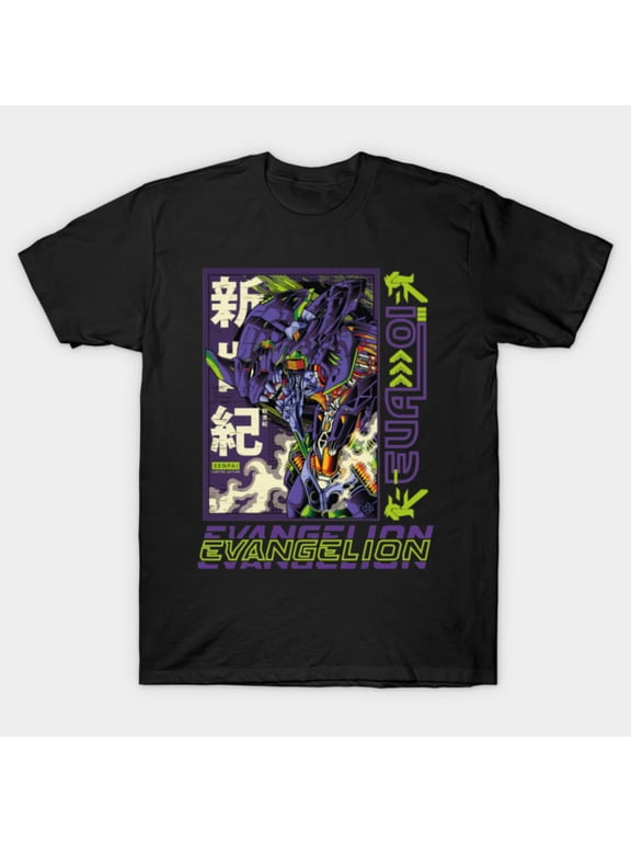 Neon Genesis Evangelion Eva 01 T-Shirt Sizes S-5Xl GooGate