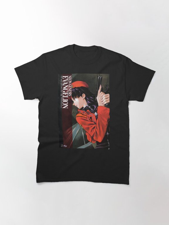 Neon Genesis Evangelion Misato T-Shirt Sizes S-5Xl