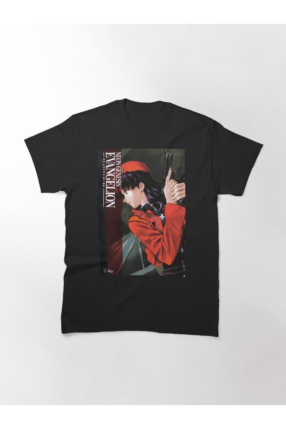 Neon Genesis Evangelion Misato T-Shirt Sizes S-5Xl