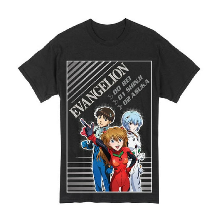 Neon Genesis Evangelion Movie Group Adult T-Shirt S - Walmart.com