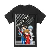 Neon Genesis Evangelion Movie Group Adult T-Shirt S