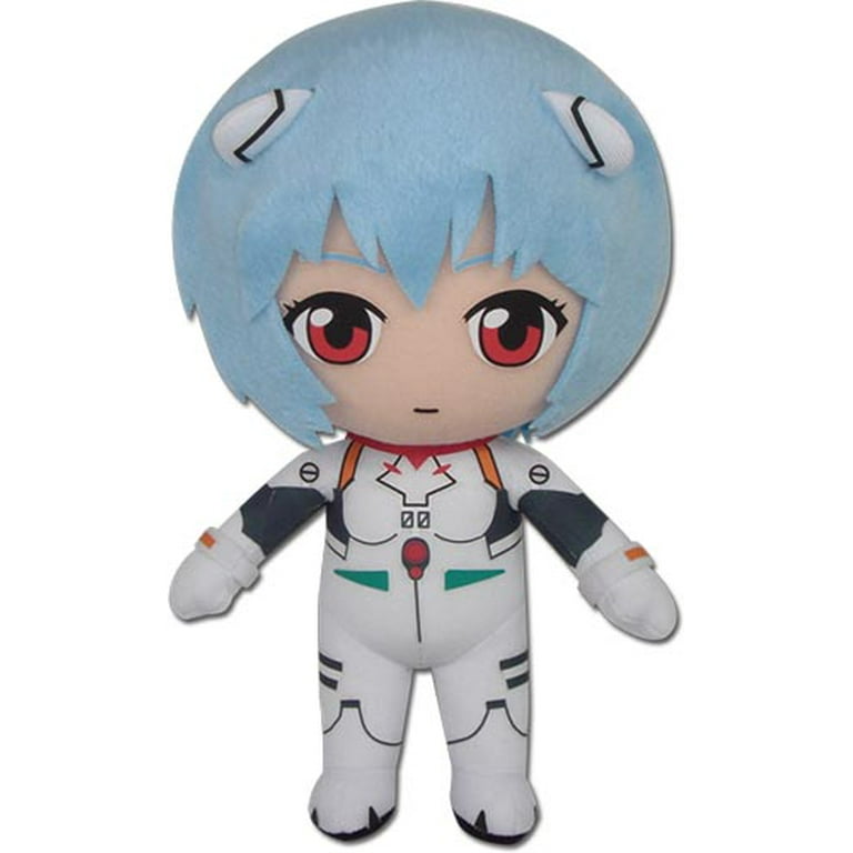 Great Eastern Evangelion Anime Plushie, Rei Plugsuit Stuffed Plush