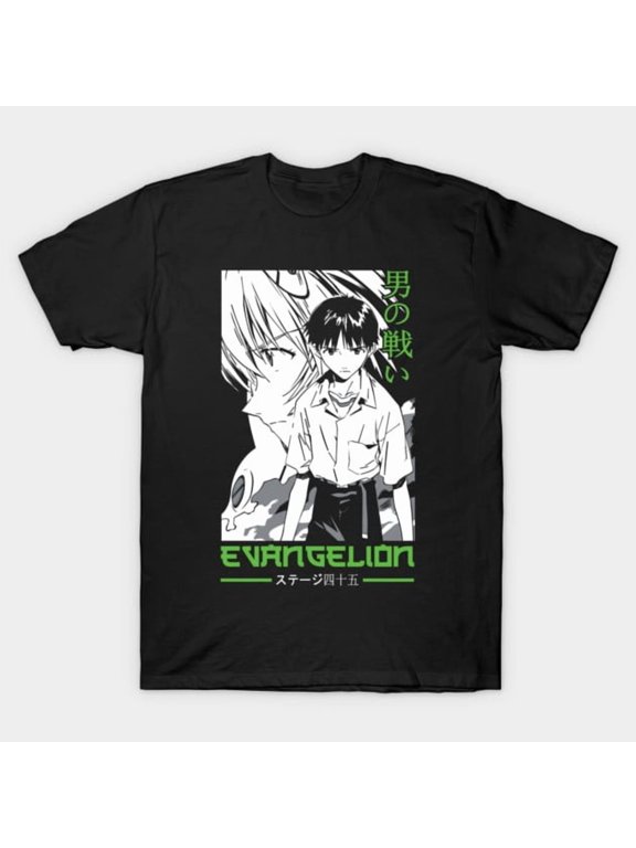 Neon Genesis Evangelion Shinji And Rei Ayanami T-Shirt Sizes S-5Xl GooGate
