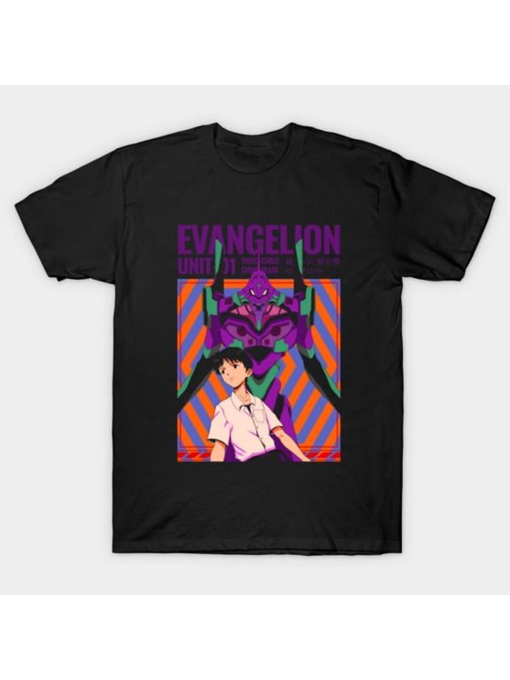 Neon Genesis Evangelion Shinji Ikari Unit-01 Third Child T-Shirt Sizes S-5Xl GooGate