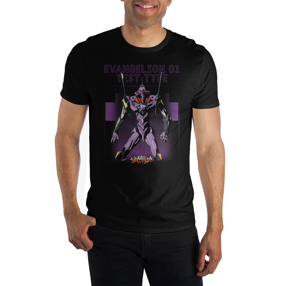 Neon Genesis Evangelion Short-Sleeve T-Shirt-Large - Walmart.com