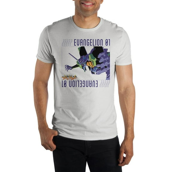 Neon Genesis Evangelion Short-Sleeve T-Shirt-Medium