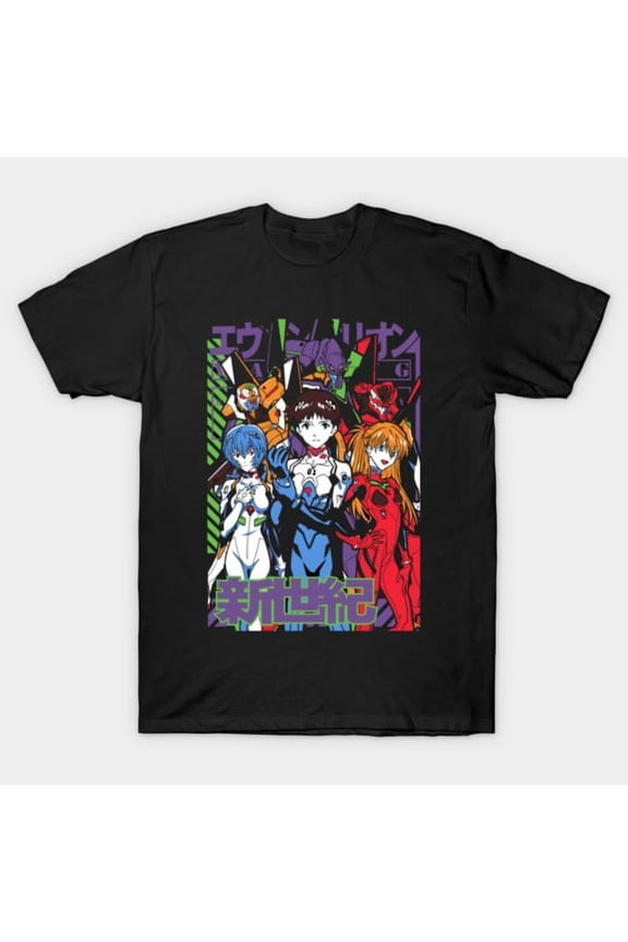 Neon Genesis Evangelion T-Shirt Sizes S-5Xl GooGate