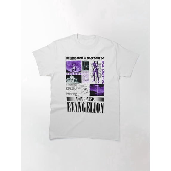 Neon Genesis Evangelion T-Shirt Sizes S-5Xl GooGate