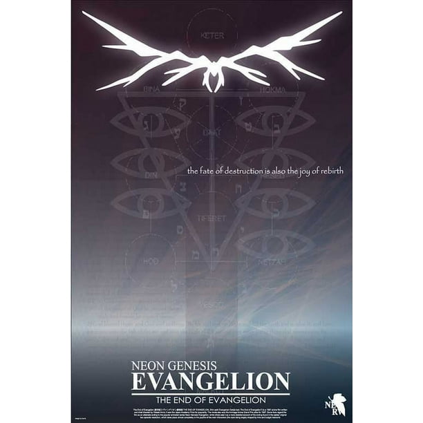 Neon Genesis Evangelion: The End of Evangelion Movie Poster Print
