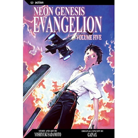 Pre-Owned Neon Genesis Evangelion, Vol. 5: If This Work Be of Men, It Will Come to Nought (Paperback) by Yoshiyuki Sadamoto