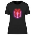 thumbnail image 1 of Neon Gift Box T-Shirt Women -Image by Shutterstock, Female Small, 1 of 2