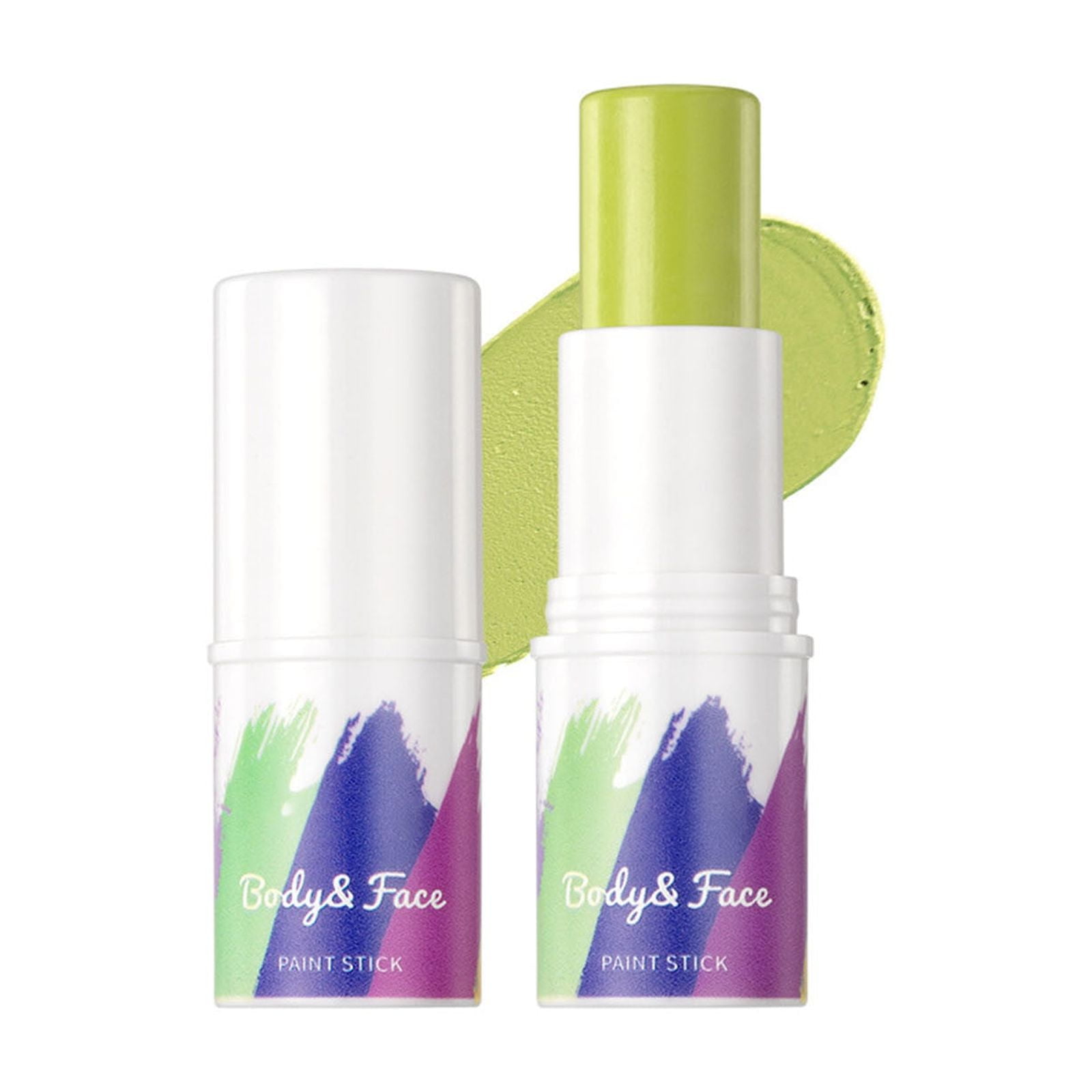 Neon Glitter Extra Fine Face Painting Kits for Girls with Stencils