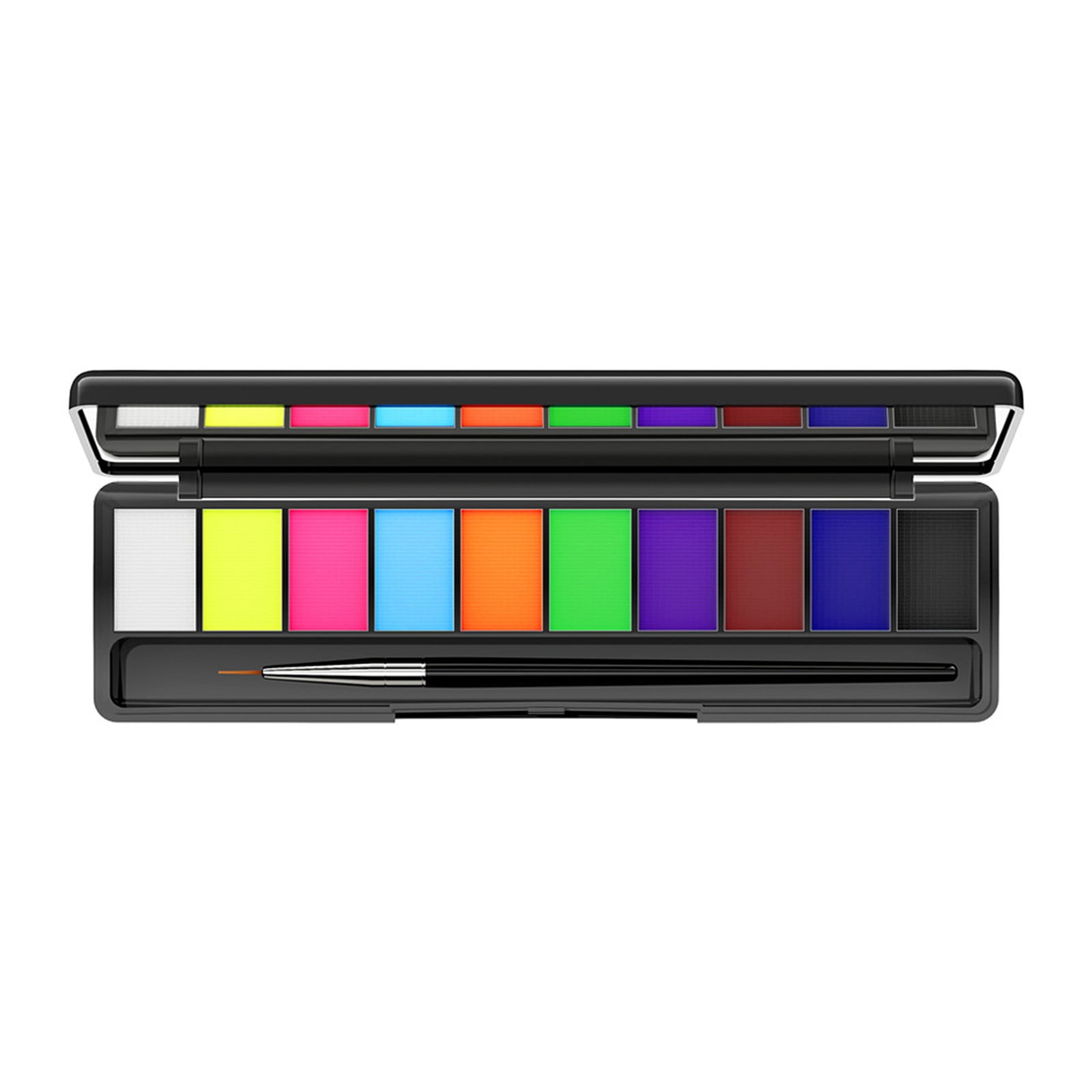 Neon Glow Blacklight Body Paint for Party 10 Color Water Based Face