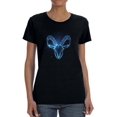 thumbnail image 1 of Neon Goat Shaped T-Shirt Women -Image by Shutterstock, Female XX-Large, 1 of 4