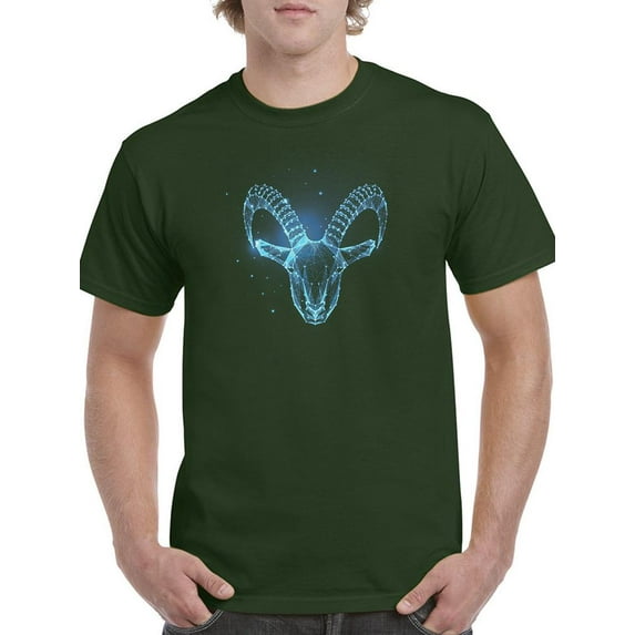 Neon Goat T-Shirt Men -Image by Shutterstock, Male Large