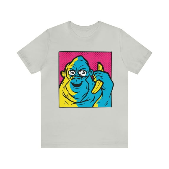 Neon Gorilla Holding Banana Shirt