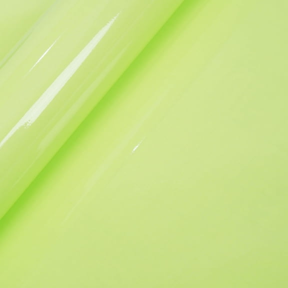 Neon Green Glow-in-the-Dark Permanent Vinyl by Make Market – 12" x 24" Sheets for Indoor & Outdoor Use - Water Resistant & Compatible with Most Cutting Machines - 12 Pack