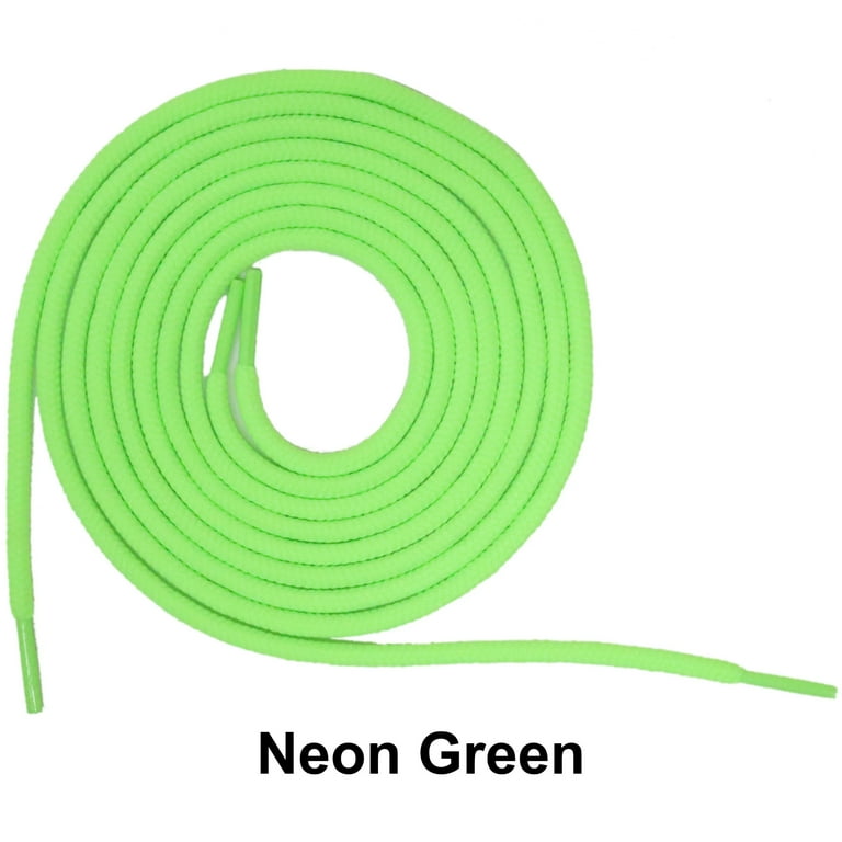 Lime green shoelaces best sale walmart
