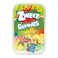 thumbnail image 1 of Zweet Gummy Sour Bears, Tasty Sour Candy Gummy Snacks Neon Sour Gummies, 10 oz, 1 of 9