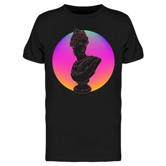Neon Gypsum Head T-Shirt Men -Image by Shutterstock, Male 3X-Large