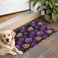 thumbnail image 1 of Neon Halloween Pumpkin Pattern Door Rugs,Washable Non Slip Door Mats Indoor,Decorative Door Mats,Entry Mat Indoor for Entrance,Bedroom,Kitchen,Bathroom,16"x24", 1 of 6