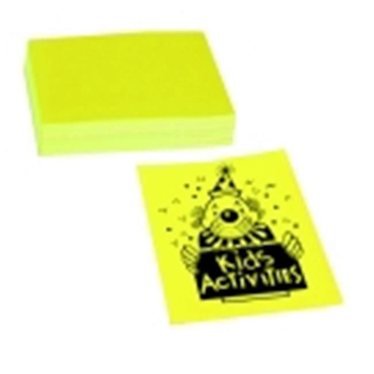 Neon Heavy Weight MultiPurpose Bond Paper For Laser And Inkjet Printers 8.5 x 11 in. 24 Lbs