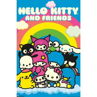 Hello Kitty Poster, 81/? - This is a cardboard poster that …