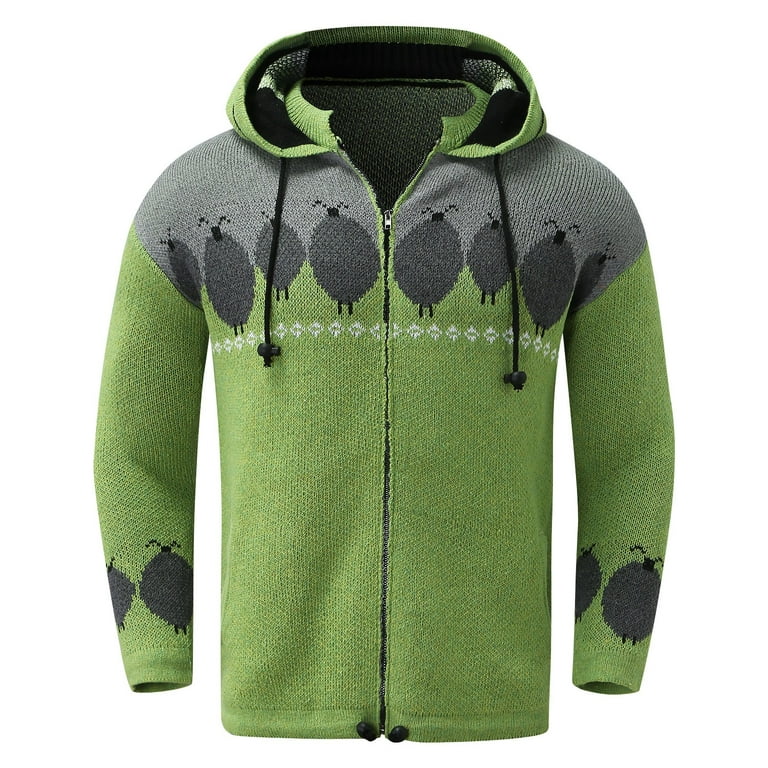 Big & Tall Neon Colour Block MAN Hoodie