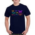 thumbnail image 1 of Neon Insects T-Shirt Men -Image by Shutterstock, Male XX-Large, 1 of 4
