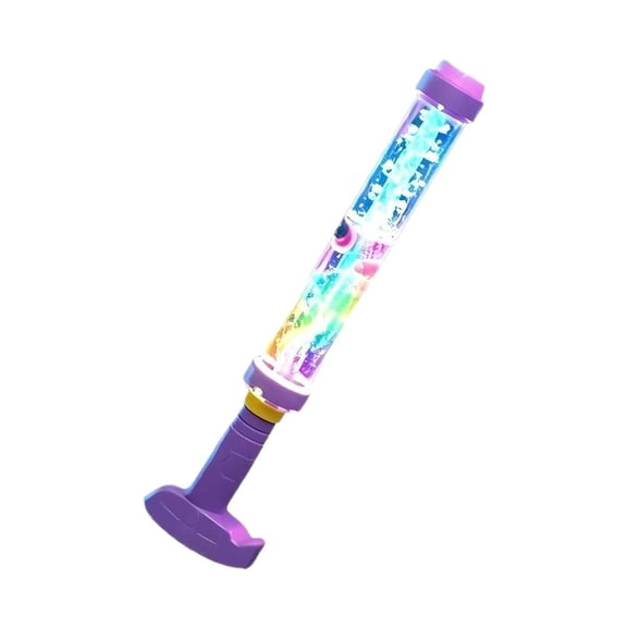 Neon LED Water Blaster Toy with Leak-Proof Design 10.63 Inch Plastic Squirt Gun for Backyard Pool and Night Games