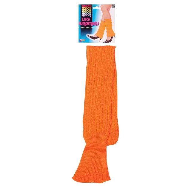 Neon Leg Warmers Orange 67793