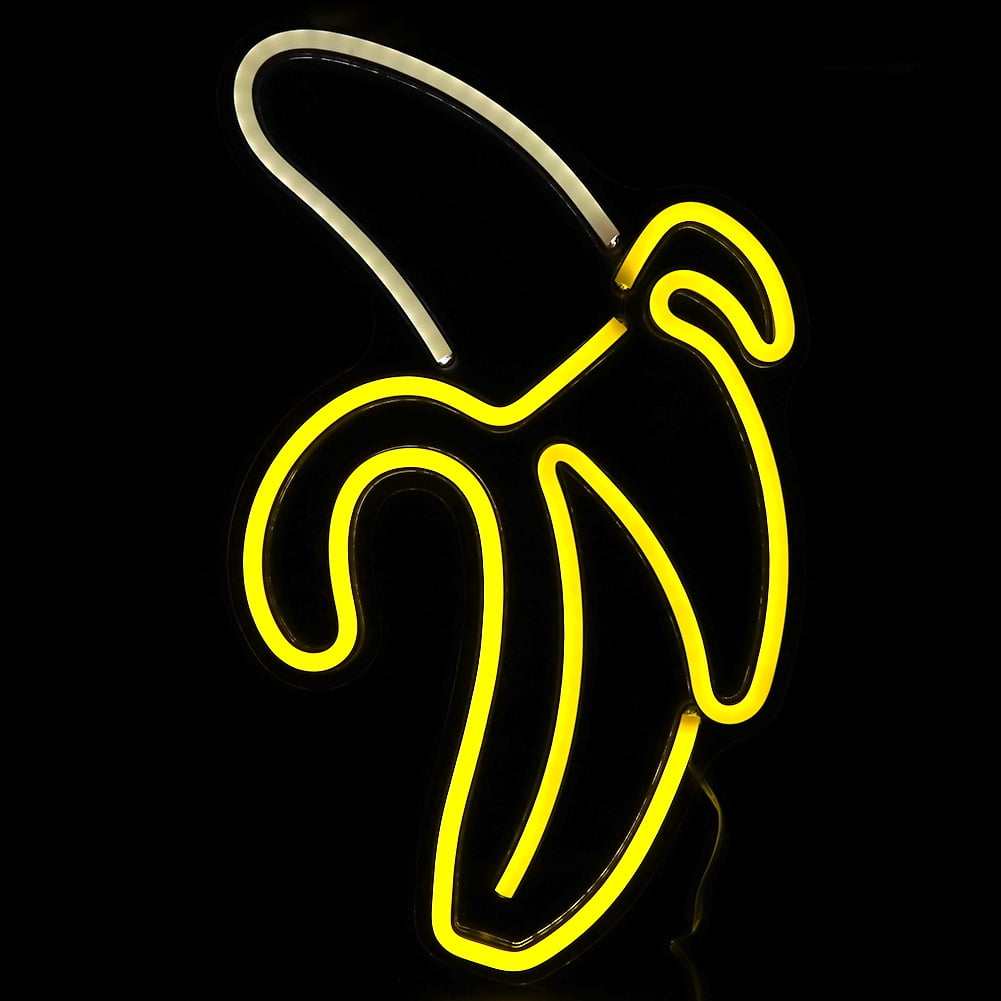 Neon Light Banana Neon Light Neon Night Light Night Light Light