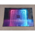 thumbnail image 1 of Neon Light Rugs, Light Portal Rug, Tunnel Neon Lights Rug, Laser Lines Rug, Modern Rug, Office Decor Rug, Area Rug, Runner Rug, Kitchen Rug, 2.6'x4' - 80x120 cm, 1 of 9