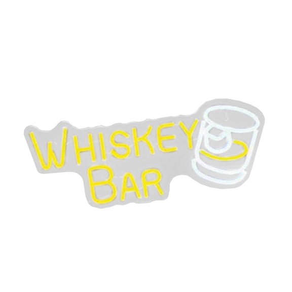 Neon Light Sign Colorful LED Bar Decoration USB Powered PS Material for Restaurant Hotel Club