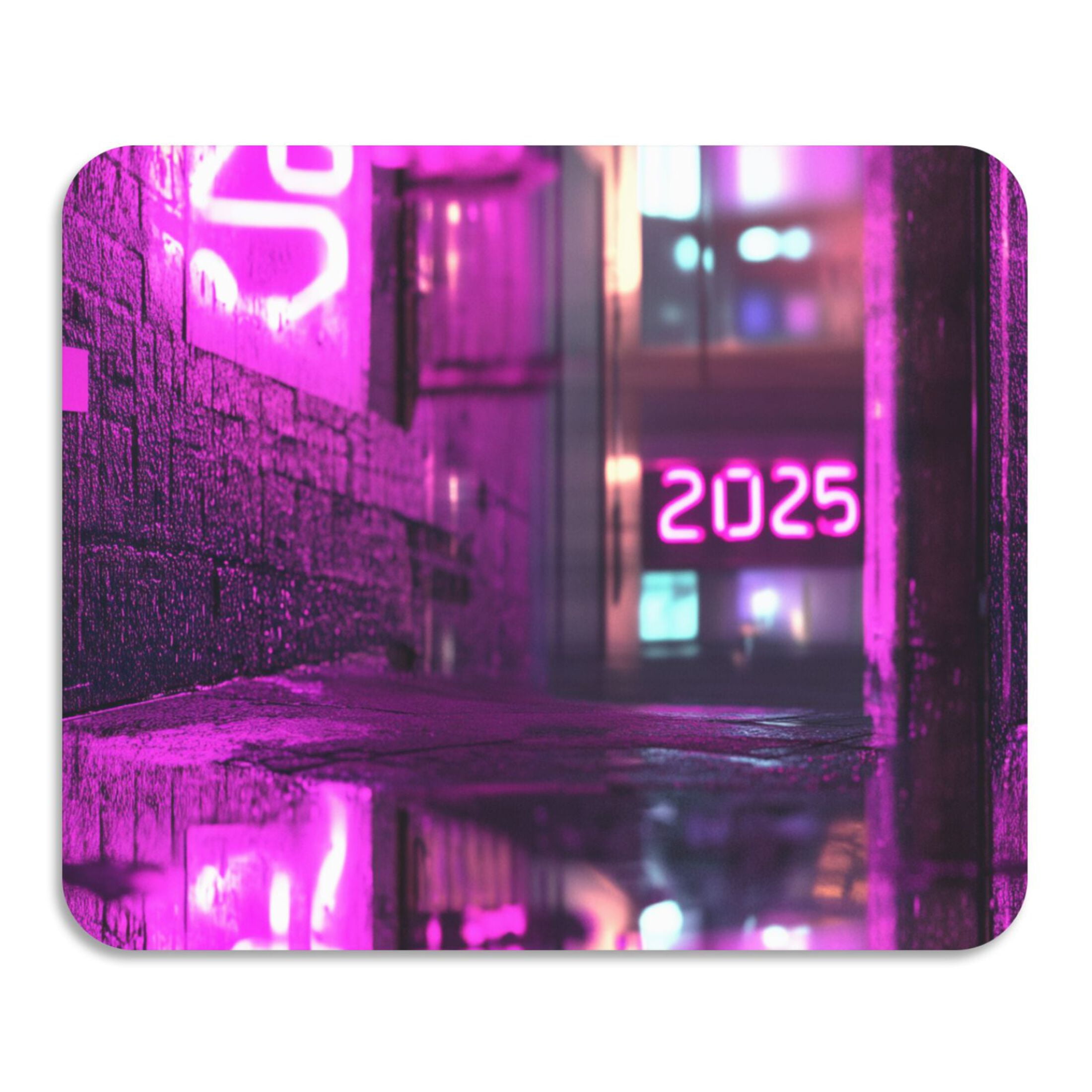 Neon Lights 2025 Diatomaceous Earth Water Absorbent Mat, AntiSlip