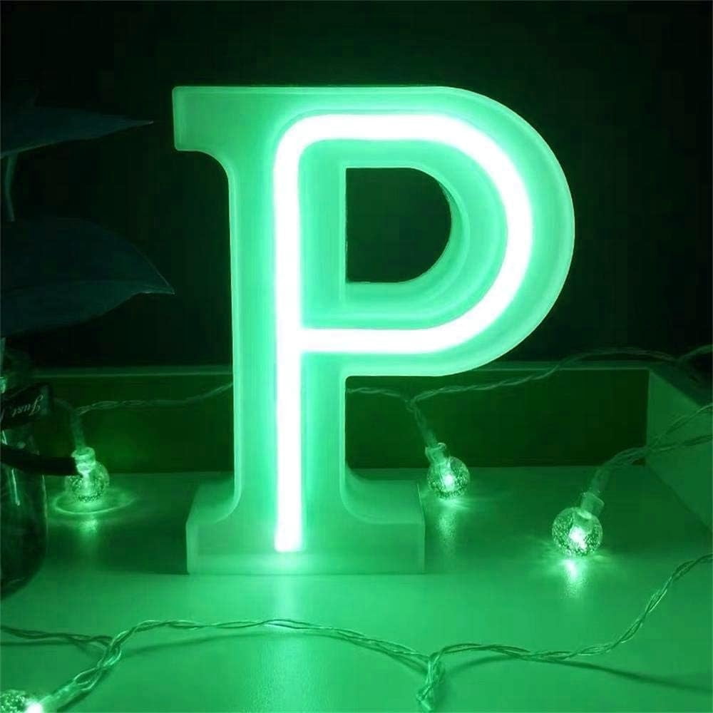 Neon Lights LED Neon Letter Lights- Light Up LED Letters Lights Light ...
